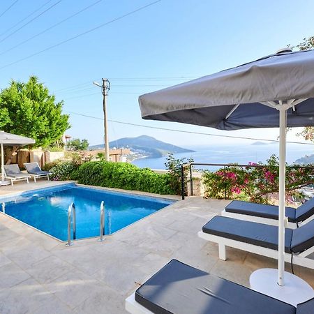 Luxus Villa Skyla Mit 5 Schlafzimmern & Meer-Blick Kaş Eksteriør billede