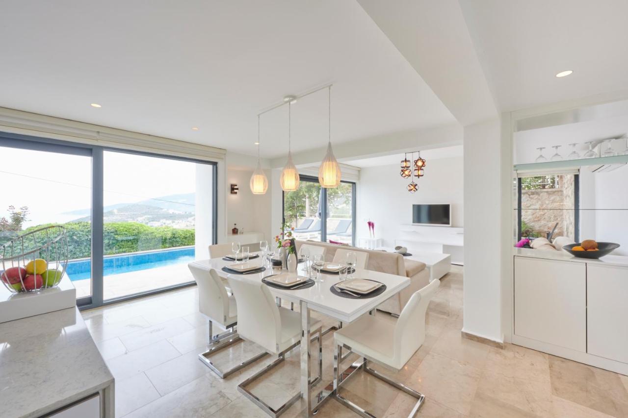 Luxus Villa Skyla Mit 5 Schlafzimmern & Meer-Blick Kaş Eksteriør billede