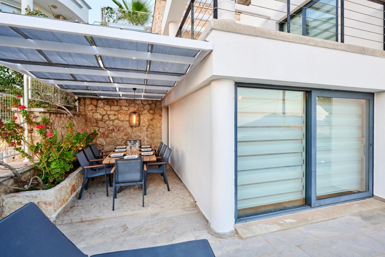 Luxus Villa Skyla Mit 5 Schlafzimmern & Meer-Blick Kaş Eksteriør billede